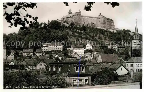 AK / Ansichtskarte Kulmbach Stadtblick mit Plassenburg Kat. Kulmbach