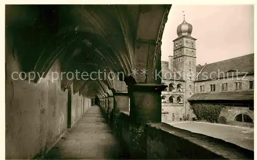 AK / Ansichtskarte Kulmbach Plassenburg Kreuzgang Kat. Kulmbach