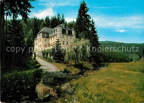 AK / Ansichtskarte Bernstein Wald Gasthof Pension Fels Kat. Schwarzenbach a.Wald