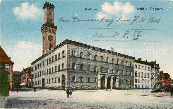 Fuerth Bayern Rathaus x 1926 Nr. we02915 - oldthing ...