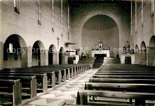 AK / Ansichtskarte Erlangen Bonifatius Kirche Innenansicht  Kat. Erlangen