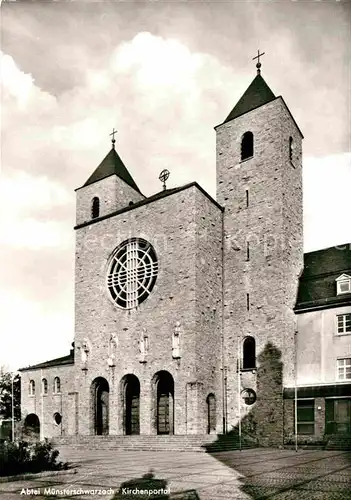 AK / Ansichtskarte Muensterschwarzach Kirchenportal Kat. Schwarzach a.Main