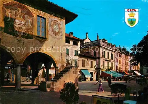 AK / Ansichtskarte Orta San Giulio Der Platz Kat. Novara