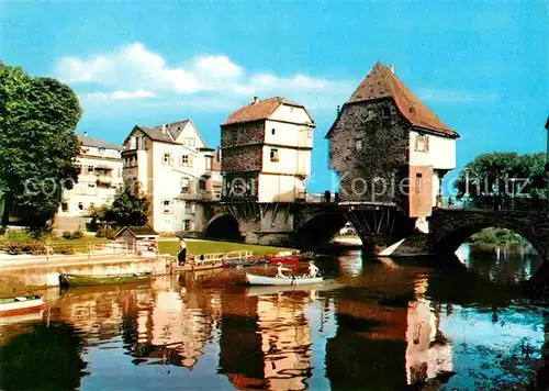 AK / Ansichtskarte Bad Kreuznach Brueckenhaeuser Kat. Bad Kreuznach