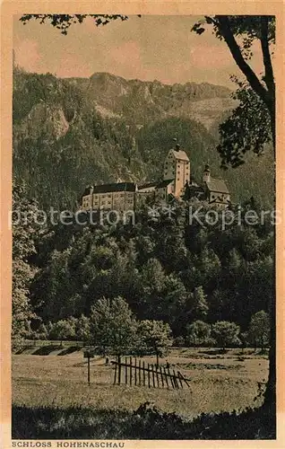 AK / Ansichtskarte Hohenaschau Chiemgau Schloss Kat. Aschau i.Chiemgau