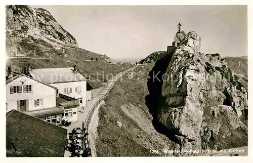 AK / Ansichtskarte Wendelstein Berg Wendelsteinhaus mit Kircherl Bayerische Voralpen Kat. Bayrischzell