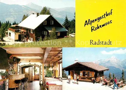 AK / Ansichtskarte Radstadt Alpengasthof Rohrmoos Alpenpanorama Kat. Radstadt