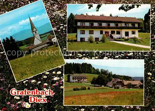 AK / Ansichtskarte Grafenbach Diex Gasthof Pension Maria Klade Kirche