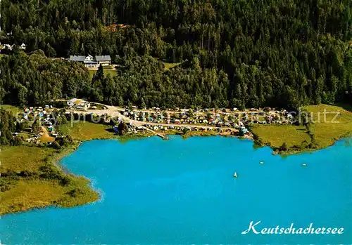 AK / Ansichtskarte Keutschach See Camping "Sued" am Keutschachersee Fliegeraufnahme Kat. Keutschach am See