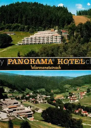 AK / Ansichtskarte Warmensteinach Panorama Hotel Luftkurort Fichtelgebirge Kat. Warmensteinach Fichtelgebirge