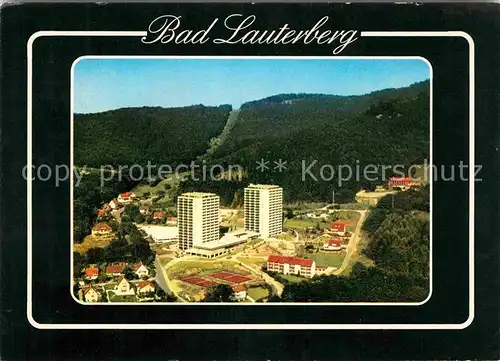 AK / Ansichtskarte Bad Lauterberg Kneipp Heilbad Kurhotels Fliegeraufnahme Kat. Bad Lauterberg im Harz