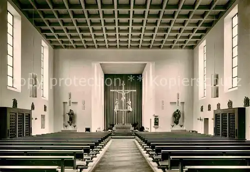 AK / Ansichtskarte Memmingen Stadtpfarrkirche St Johann Innenansicht Kat. Memmingen