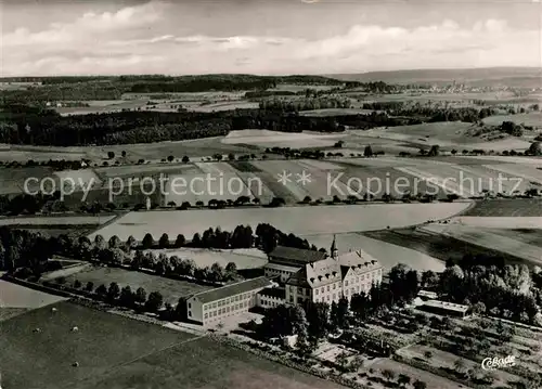 AK / Ansichtskarte Bloenried Missionshaus St Johann Fliegeraufnahme Kat. Aulendorf