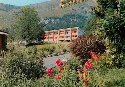 AK / Ansichtskarte Lourdes Hautes Pyrenees Cite Secours Saint Pierre Pavillon dortoir Pie XII Kat. Lourdes