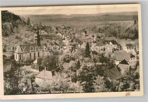 AK / Ansichtskarte Wirsberg Panorama mit Kirche Kat. Wirsberg