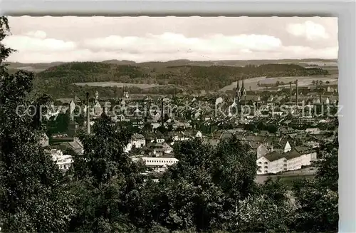 AK / Ansichtskarte Hof Saale Panorama Kat. Hof