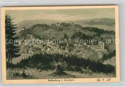 AK / Ansichtskarte Guttenberg Oberfranken Panorama Kat. Guttenberg