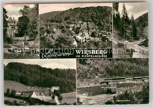 AK / Ansichtskarte Wirsberg Teilansichten Schwimmbad Kat. Wirsberg