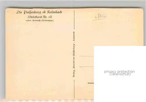 AK / Ansichtskarte Kulmbach Plassenburg Schoener Hof Albrecht der Schoene Weisse Frau Kat. Kulmbach