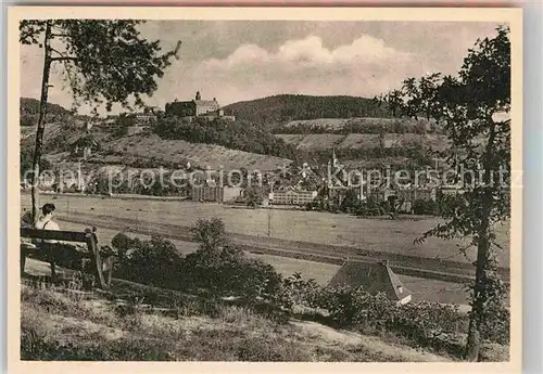 AK / Ansichtskarte Kulmbach Panorama mit Plassenburg  Kat. Kulmbach