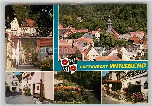 AK / Ansichtskarte Wirsberg Dorfmotive Teilansicht Kutschen Kat. Wirsberg
