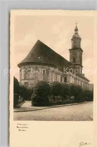 AK / Ansichtskarte Erlangen Neustaedter Kirche  Kat. Erlangen