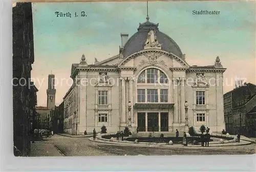 AK / Ansichtskarte Fuerth Bayern Stadttheater  Kat. Fuerth