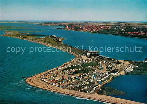 AK / Ansichtskarte Heiligenhafen Ostseebad Campingplatz Steinwarder Fliegeraufnahme Kat. Heiligenhafen