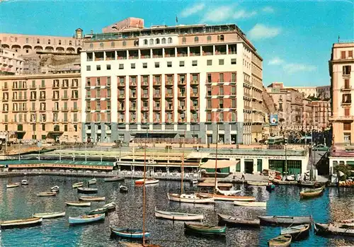 AK / Ansichtskarte Napoli Neapel Via Partenope Hotel Vesuvio Kat. Napoli