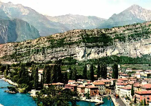 AK / Ansichtskarte Torbole Lago di Garda Panorama Kueste Berge Kat. Italien