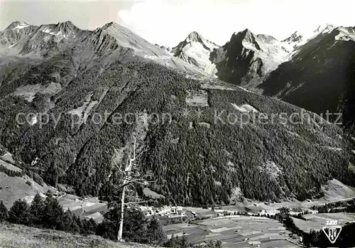 AK / Ansichtskarte Kals Grossglockner mit Blick zur Riegelhuette Alpenpanorama Kat. Kals am Grossglockner