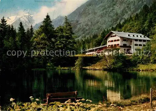 AK / Ansichtskarte Oberstdorf Franz Fackler Kur und Erholungsheim Christlessee Alpen Kat. Oberstdorf