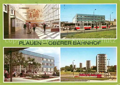 AK / Ansichtskarte Plauen Vogtland Oberer Bahnhof Kat. Plauen