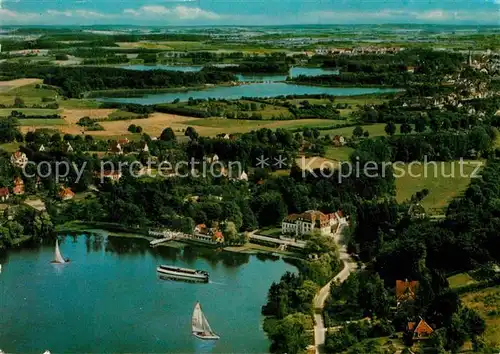 AK / Ansichtskarte Malente Gremsmuehlen Seenplatte Holsteinische Schweiz Fliegeraufnahme Kat. Malente