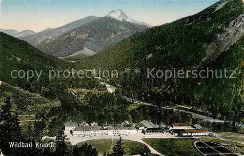 AK / Ansichtskarte Wildbad Kreuth Kuranlagen Panorama Kat. Kreuth