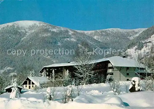 AK / Ansichtskarte Bad Kleinkirchheim Kaernten Hotel Alte Post Winterpanorama Alpen Kat. Bad Kleinkirchheim