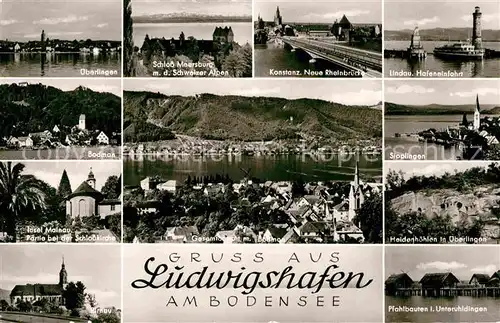 AK / Ansichtskarte Ludwigshafen Bodensee ueberlingen Lindau Insel Mainau Kat. Bodman Ludwigshafen