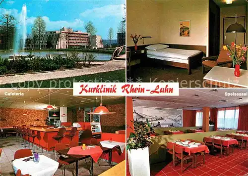 AK / Ansichtskarte Lahnstein Kurklinik Rhein Lahn Kat. Lahnstein