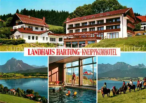 AK / Ansichtskarte Hopfen See Landhaus Hartung Kat. Fuessen