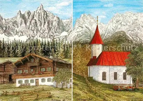 AK / Ansichtskarte Tirol Region Wilder Kaiser Sankt Antonius Kapelle Kat. Innsbruck