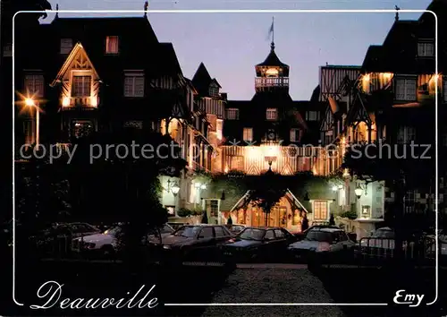 AK / Ansichtskarte Deauville Hotel Normandy illumine Kat. Deauville