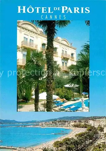 AK / Ansichtskarte Cannes Alpes Maritimes Hotel de Paris Kat. Cannes