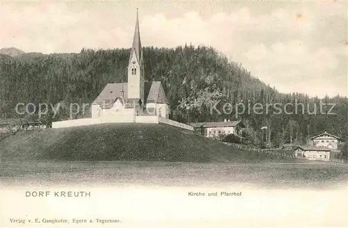 AK / Ansichtskarte Kreuth Tegernsee Kirche Kat. Kreuth