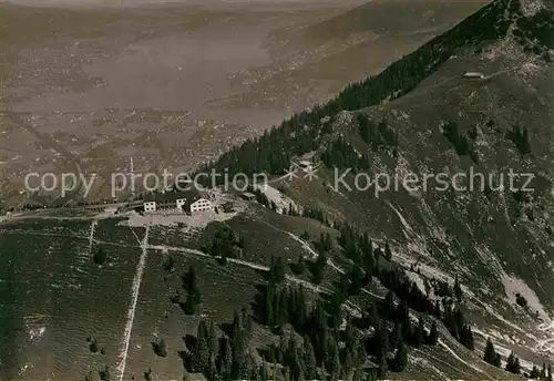 AK / Ansichtskarte Wallberghaus Fliegeraufnahme Kat. Rottach Egern