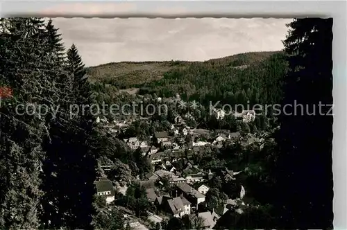 AK / Ansichtskarte Triberg Schwarzwald Panorama Kat. Triberg im Schwarzwald