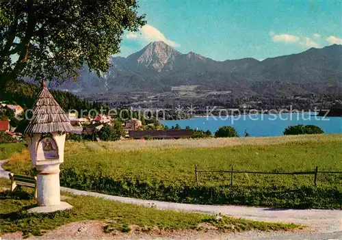 AK / Ansichtskarte Marterle Kaernten Faakersee Egg und Mittagskogel