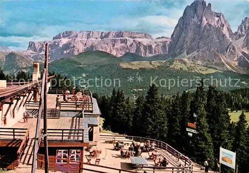 AK / Ansichtskarte Ortisei Seilbahnstation Seiser Alm Kat. Italien