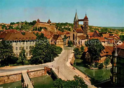 AK / Ansichtskarte Esslingen Neckar Stadtkirche und Burg Kat. Esslingen am Neckar