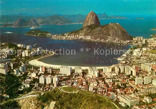 AK / Ansichtskarte Rio de Janeiro Fliegeraufnahme Kat. Rio de Janeiro