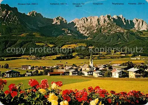 AK / Ansichtskarte Ellmau Tirol am Wilden Kaiser Kat. Ellmau